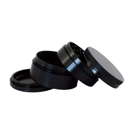 Młynek metalowy Hammercraft X RAW Black 4-część 61 mm