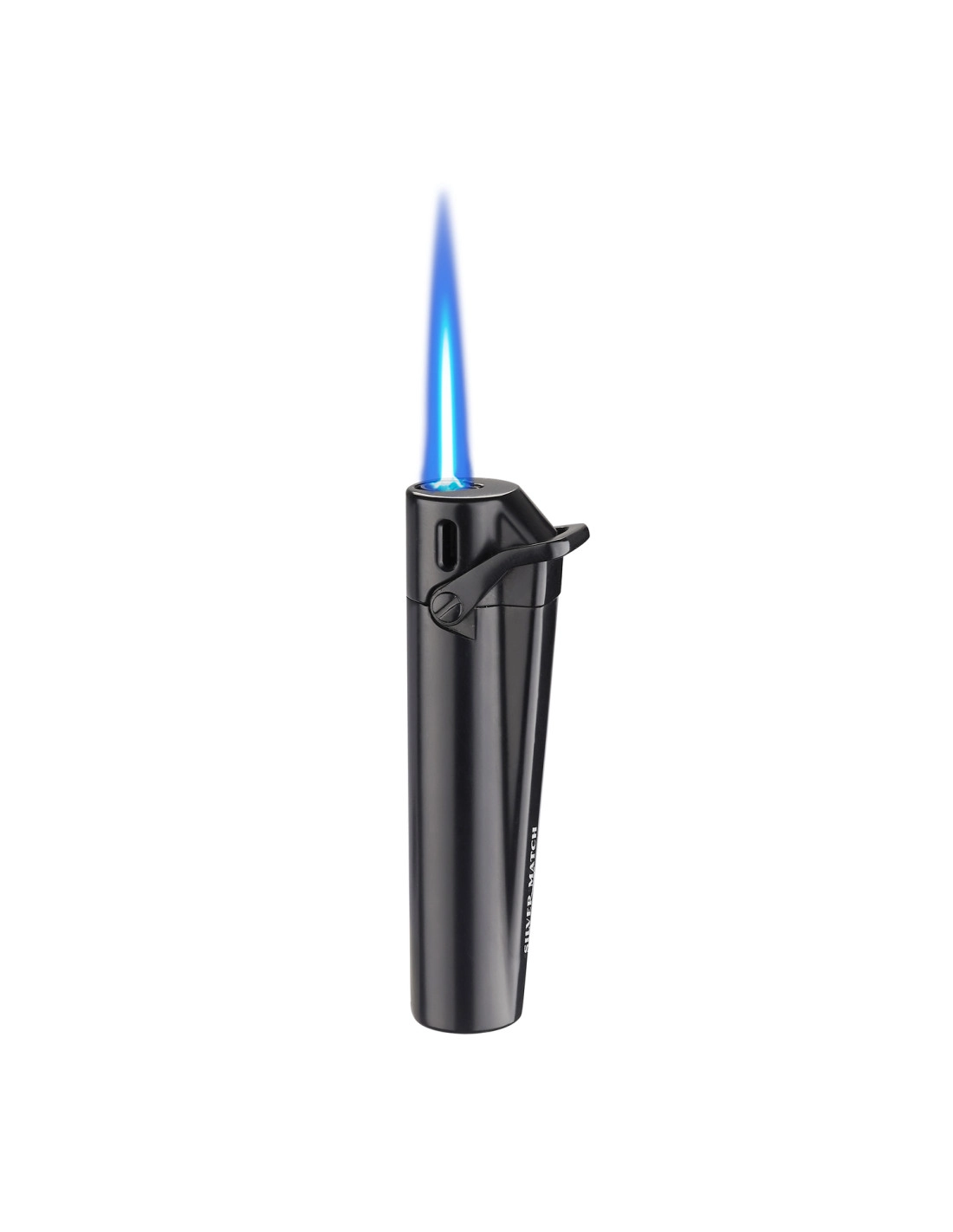 Zapalniczka Silver Match Cardiff JETFLAME Black