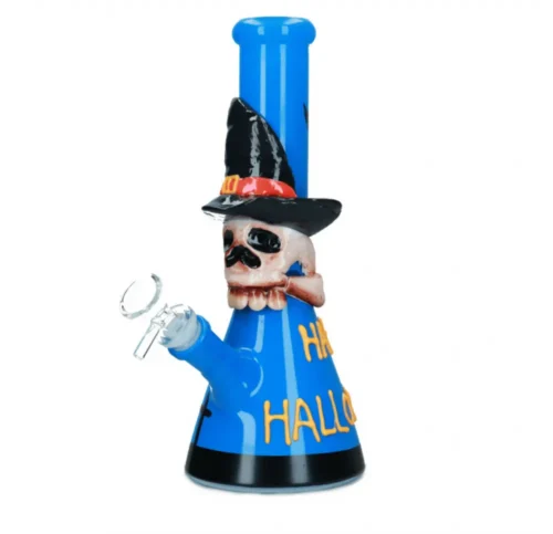 Bongo szklane fluorescencyjne Scarecrow 25 cm 14,5mm