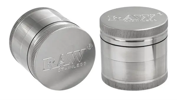 Grinder ze Stali Nierdzewnej RAW 4-części oryginał