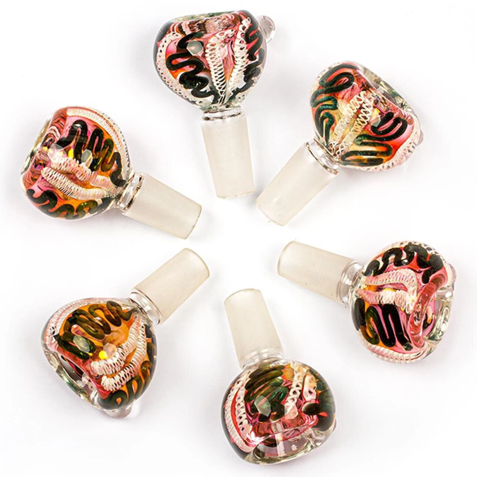 Cybuch krótki kulisty Amsterdam szlif 14,5mm