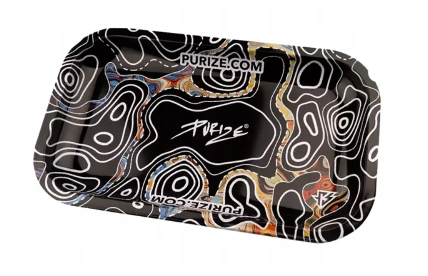 Tacka metalowa Purize Czarne Camo 27 x 16 cm