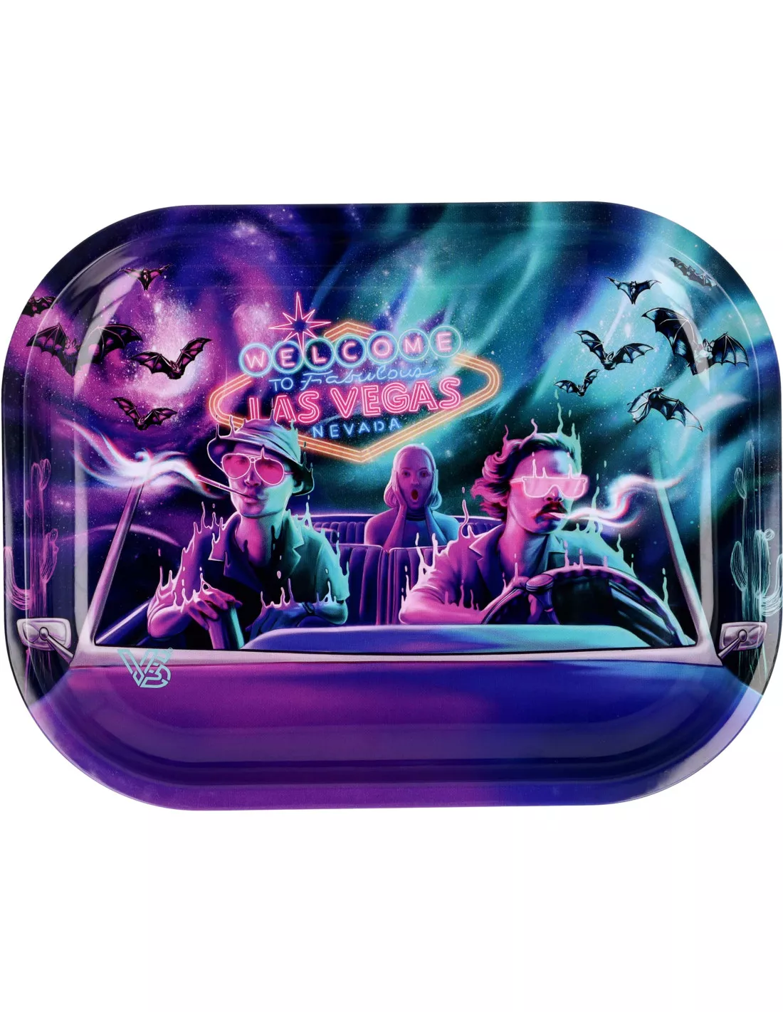 Tacka metalowa V-SYNDICATE Las Vegas Parano 18 x 14 cm