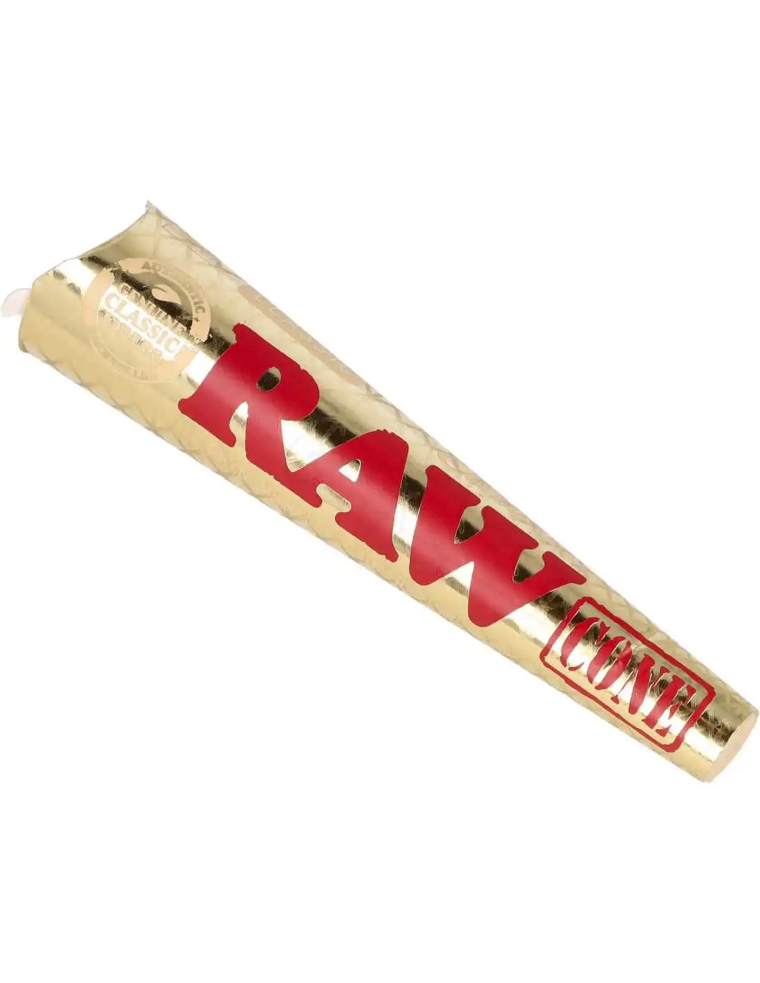 Bibułki RAW Cone Ethereal Ultracienkie 1 1/4 gotowe skręcone 6 szt.