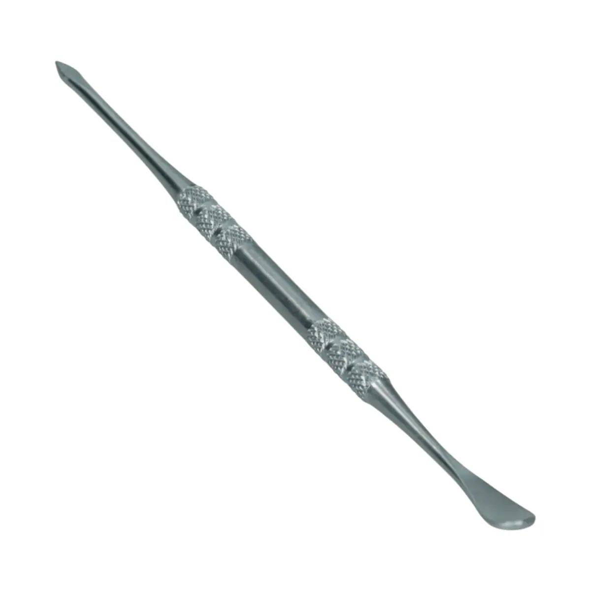 Stalowy pogrzebacz i dabber dwustronny 12 cm