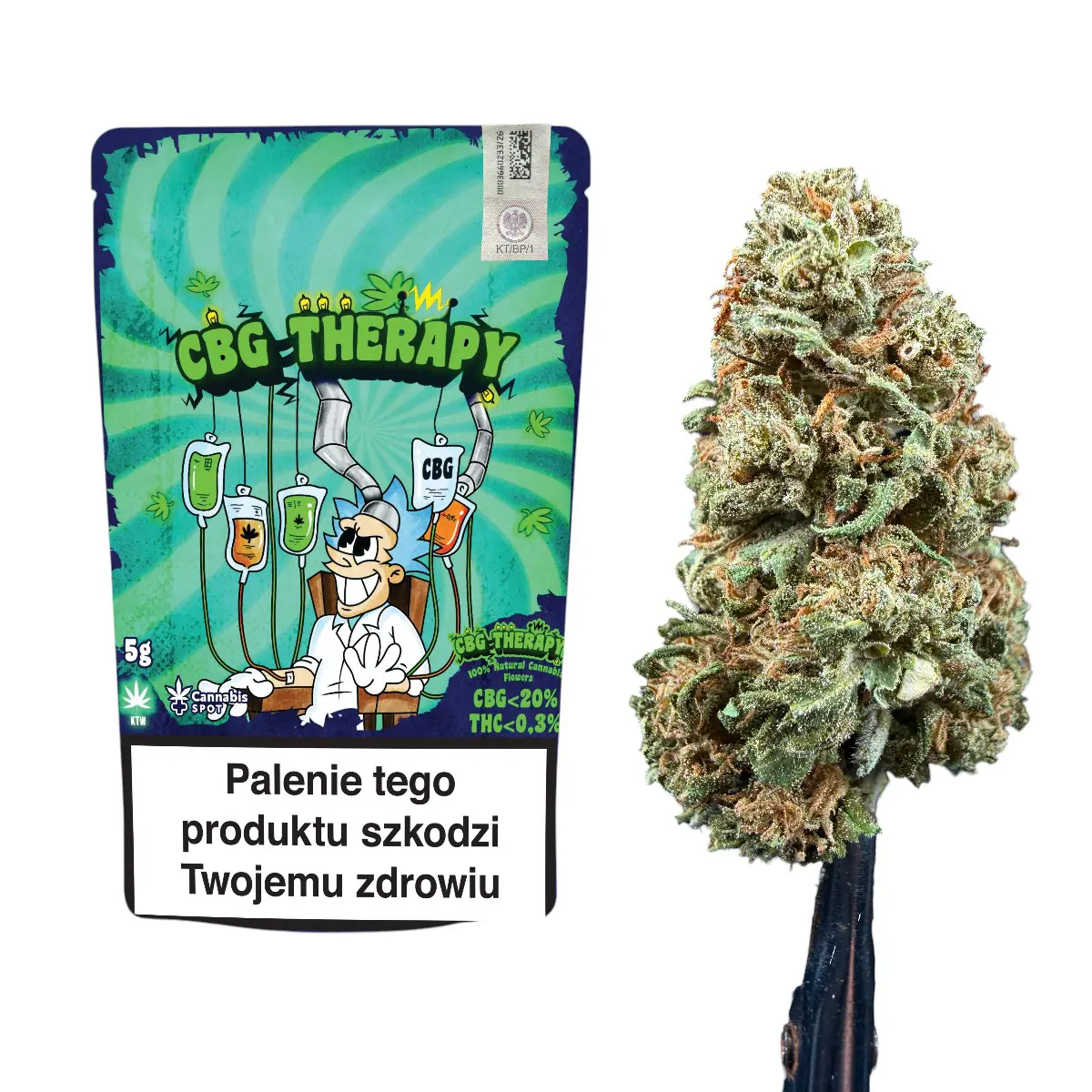 Susz Konopny CBG Therapy Cannabis Spot – CBG <20% 5g z akcyzą